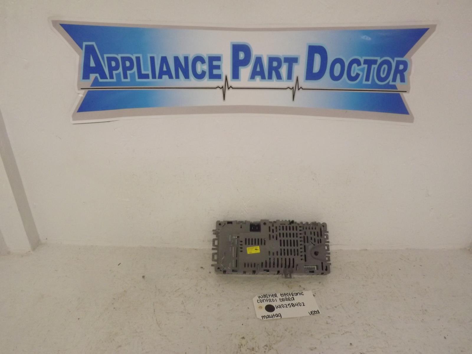 Maytag Washer W10258402 Electronic Control Board Used Maytag Washer W10258402 Electronic Control Board Used